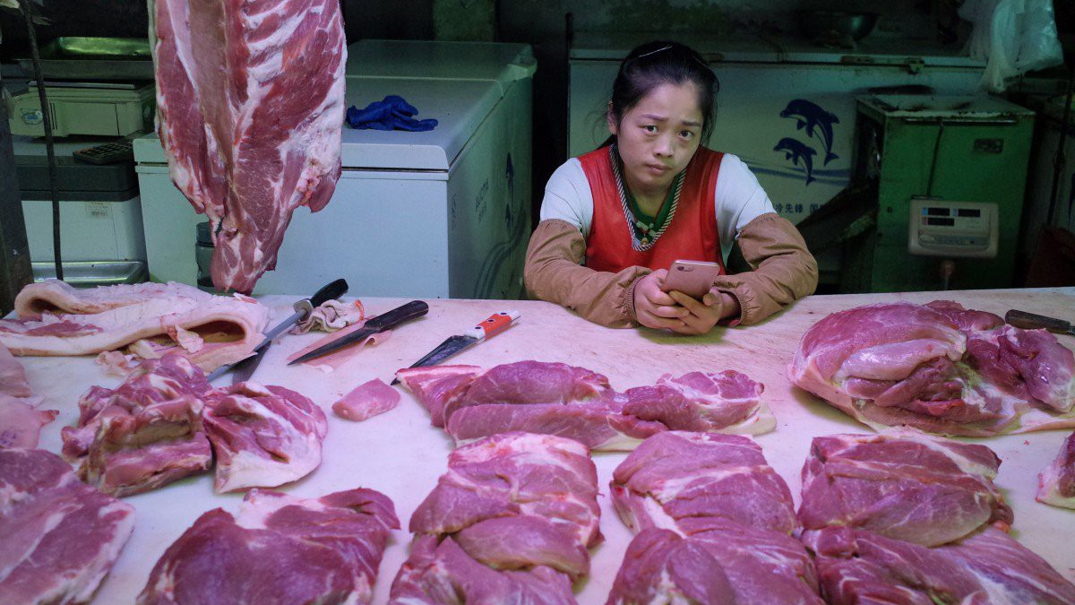giá thịt lợn Trung Quốc
